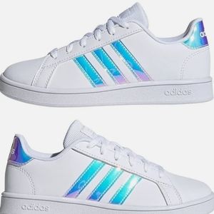 Adidas Grand Court FW1274 Sneakers, Big Kid's Size 5 , White